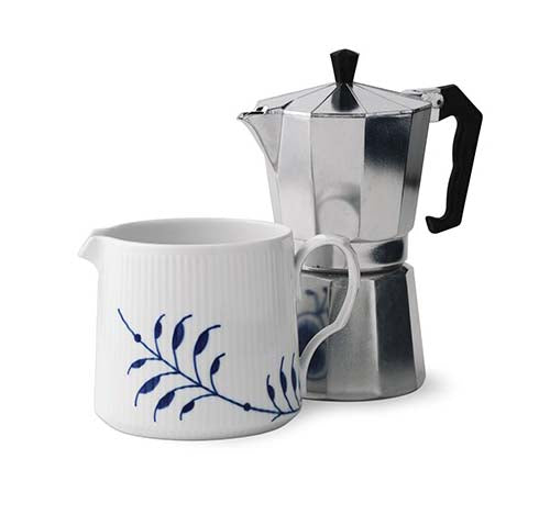 Royal Copenhagen Blå Mega Riflet kande, blå - 70 cl. - Bahne